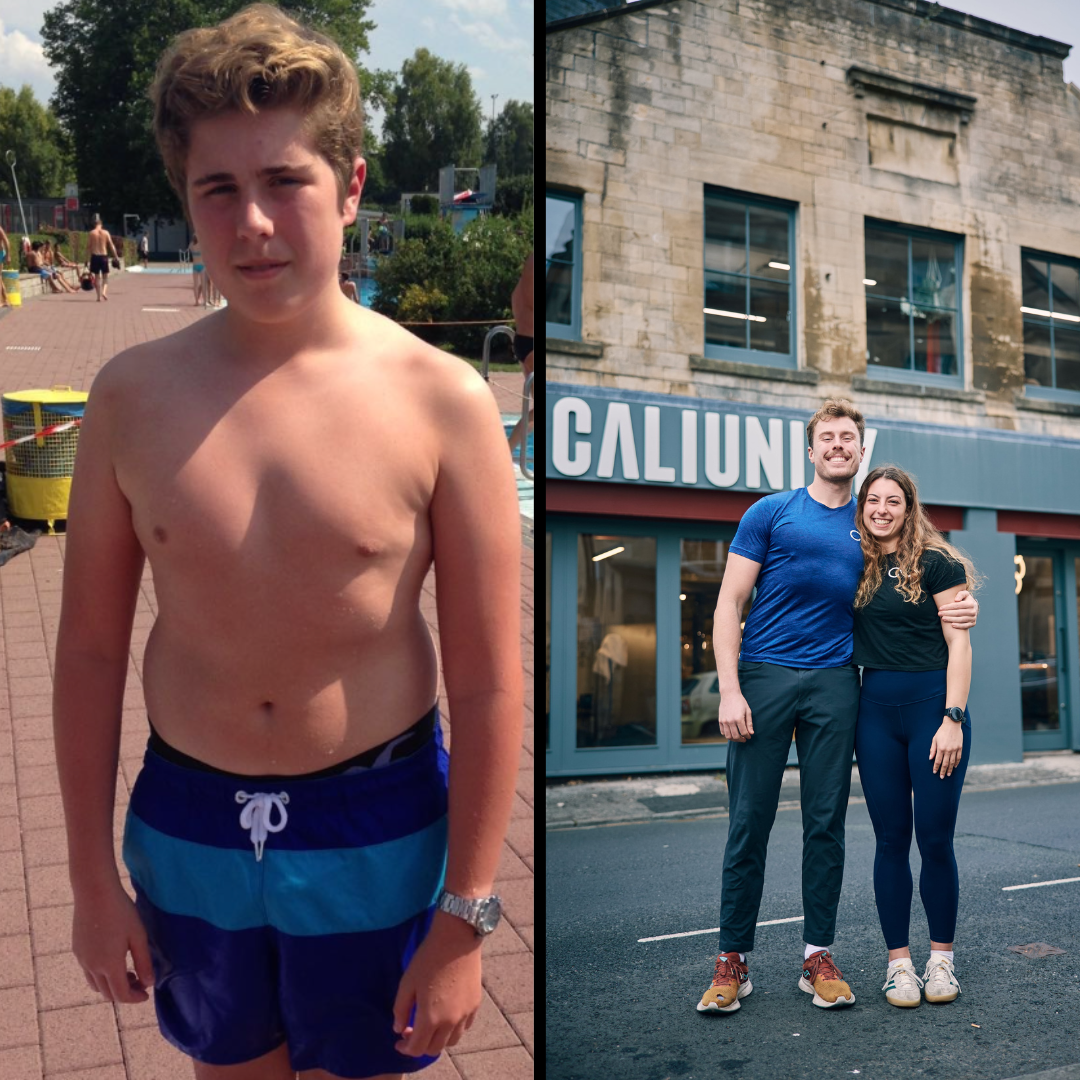Ollie — before and after